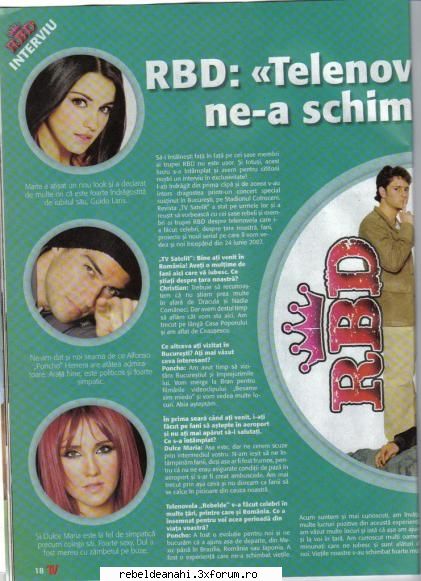reviste rbd din romania