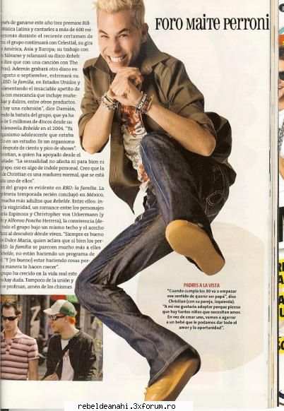 revista people espa�ol rbd rompe silencio chris ete