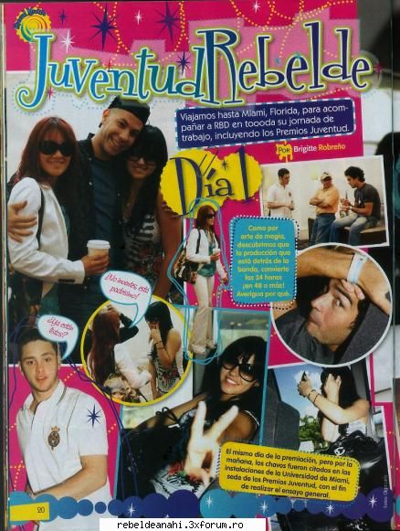 reviste despre rbd rbd