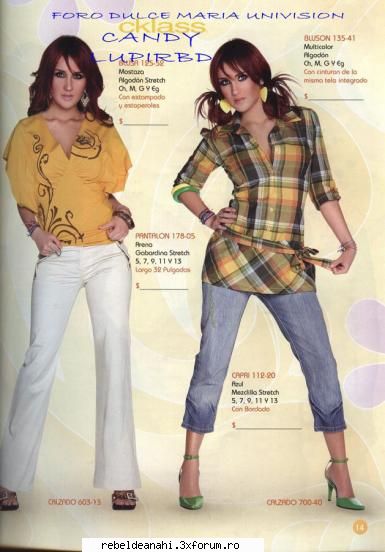 Catalogul Cklass 2007 - Dul_y_Ucker - Dulce Maria-Roberta