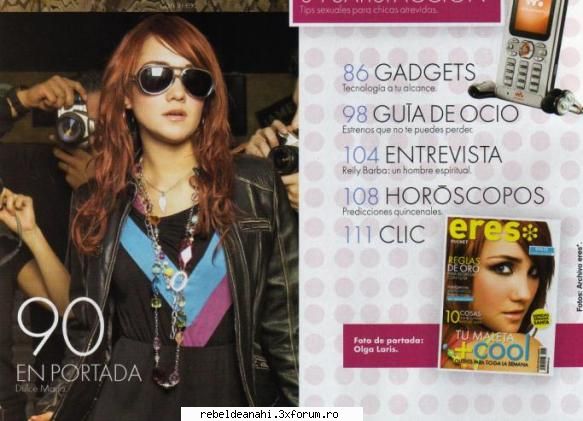 Dul in revista Eres - Dul_y_Ucker - Dulce Maria-Roberta