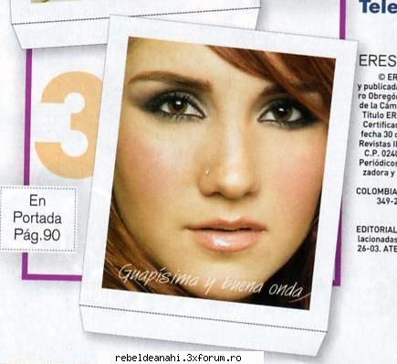 Dul in revista Eres - Dul_y_Ucker - Dulce Maria-Roberta