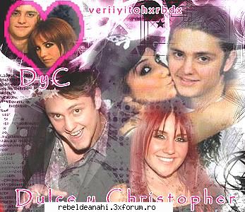 Galerie foto!! - sunt super dragutzi impreuna! - Christopher si Dulce!Diego si Roberta!