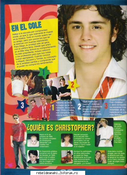 Galerie foto!! - rebelde_g!rl - Christopher si Dulce!Diego si Roberta!