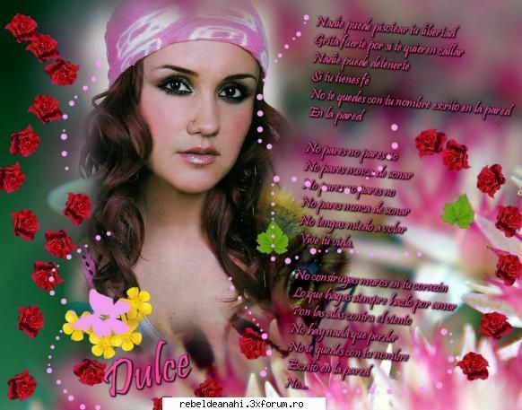 Galerie foto!! - e super frumoasa aici....si melodia...woooo ;) - Dulce Maria-Roberta