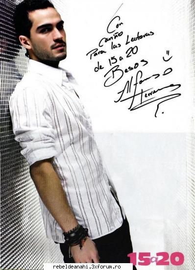 Galerie foto!! - oo e sooper cu autograful lui daca ar fi shy la - Alfonso-Poncho-Miguel