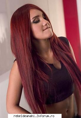 Garnier 100% Color - imi place moooooolt parul ei !! - Dulce Maria-Roberta
