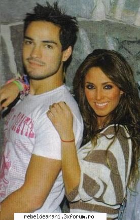 Iubirile lui Anahi - 2007 Alfonso Herrera Desi este evident pentru - Anahi-Mia-Anny
