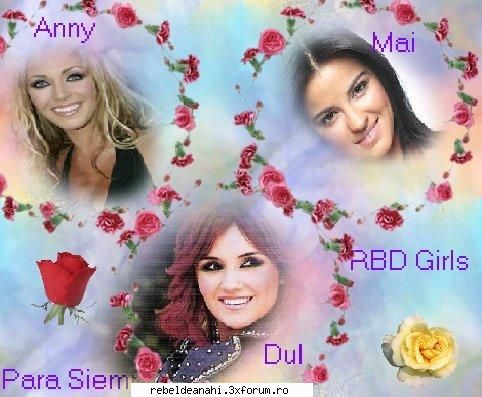Poze! - dul_anny_may - Poze cu fetele din rebelde!impreuna!