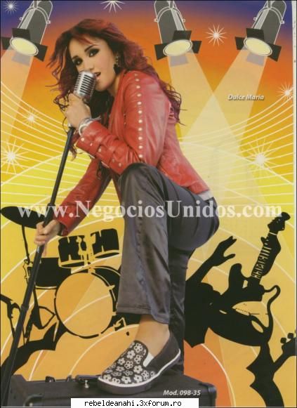 Shoot Dulce pentru Seventeen - rebelde_g!rl - Dulce Maria-Roberta