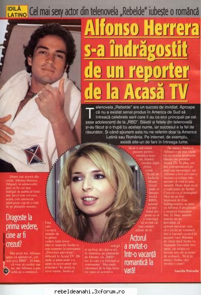 Veste bomba - cik alfonso s-a indragostit de reportera aia de - Alfonso-Poncho-Miguel
