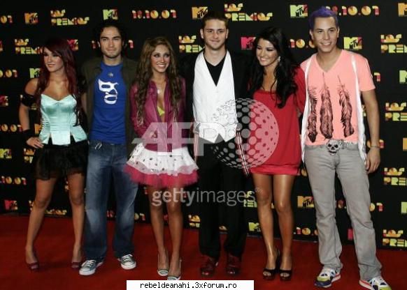 concerte,conferinte,emisiuni,premiile mtv - rbd a 6-a la premiile mtv - Forum Nou