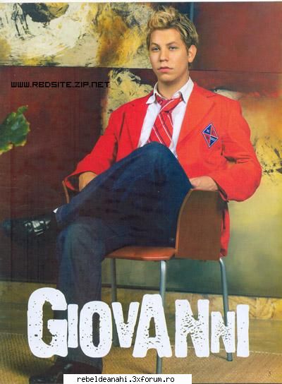 numai poze din telenovela "rebelde" - giovanni a 11-a - Rebelde
