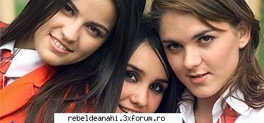 numai poze din telenovela "rebelde" - jose lujan,roberta si lupita - Rebelde