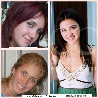 poze cu fetele de la rbd nemachiate!!!! - dul mi vida - Rebelde